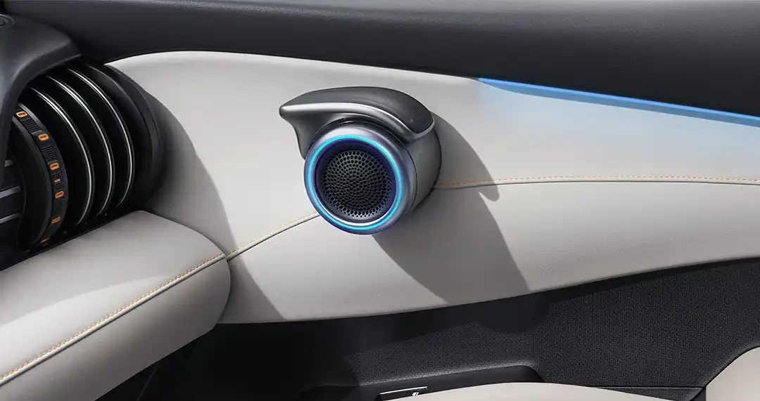 luz ambiente byd yuan plus ev