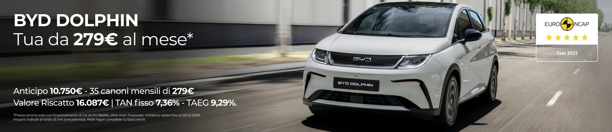 Offerte e promozioni 尊龙凯时 Dolphin con Leasing Privati